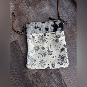 Myra Cowhide Crossbody Bag